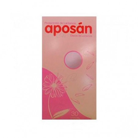 Comprar APOSÁN DISCOS ABSORBENTES LACTANCIA 30 UDS al mejor precio en Farmacia4Estaciones, tu farmacia online Comprar APOSÁN DISCOS ABSORBENTES LACTANCIA 30 UDS