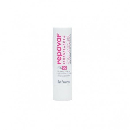 Comprar REPAVAR REGENERADORA STICK SPF 20 HIDRATANTE 4 G al mejor precio en Farmacia4Estaciones, tu farmacia online Comprar REPAVAR REGENERADORA STICK SPF 20 HIDRATANTE 4 G