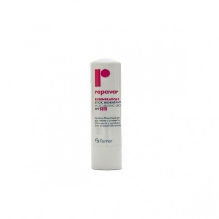Comprar REPAVAR REGENERADORA STICK SPF 50+ al mejor precio en Farmacia4Estaciones, tu farmacia online Comprar REPAVAR REGENERADORA STICK SPF 50+