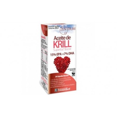 Comprar zentrum aceite de krill 30cap.