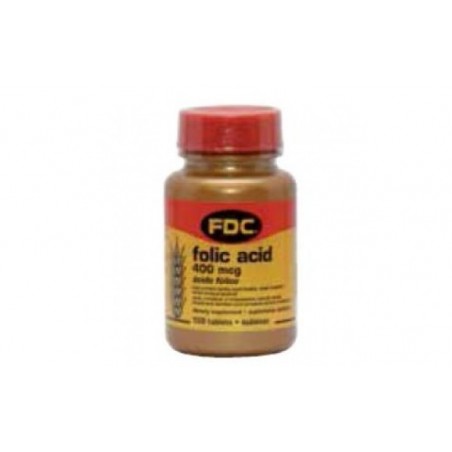Comprar vitamina b-9 acido folico 400mcg. 100comp.