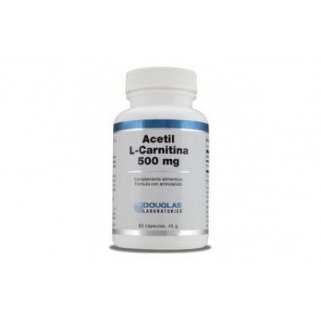 Comprar acetil-l-carnitina 500 mg, 60 cap.