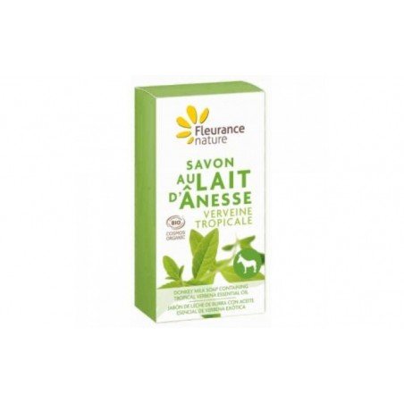 Comprar JABON LECHE DE BURRA con AE verbena exotica 100gr. al mejor precio en Farmacia4Estaciones, tu farmacia online Comprar JABON LECHE DE BURRA con AE verbena exotica 100gr.