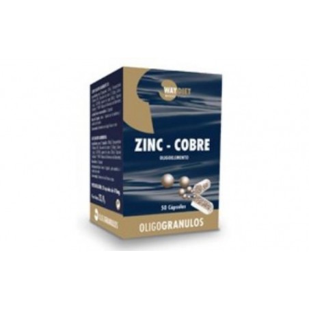 Comprar zinc-cobre oligogranulos 50caps.