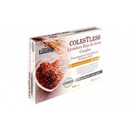 Comprar colestless (levadura roja arroz) 30cap. al mejor precio en Farmacia4Estaciones, tu farmacia online Comprar colestless (levadura roja arroz) 30cap.