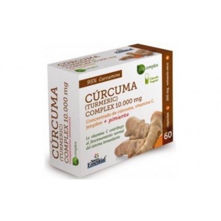 Comprar curcuma 10.000mg. jengibre pimienta 60cap.