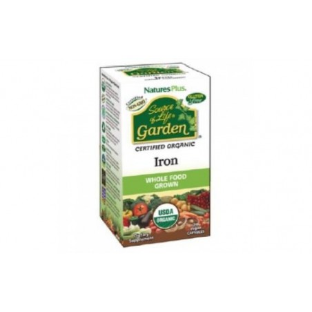 Comprar garden source of life iron hierro 30cap.