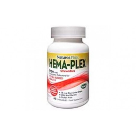 Comprar hema-plex masticable 60comp.