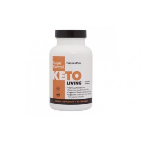 Comprar keto living sugar control 90cap. al mejor precio en Farmacia4Estaciones, tu farmacia online Comprar keto living sugar control 90cap.