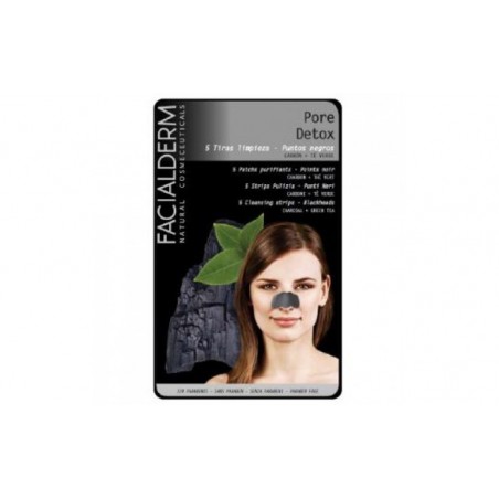 Comprar facialderm black nose strips detox 5ud.