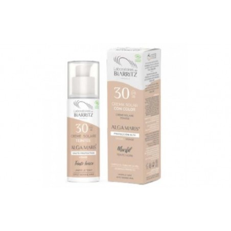 Comprar crema facial color marfil spf30 50ml.