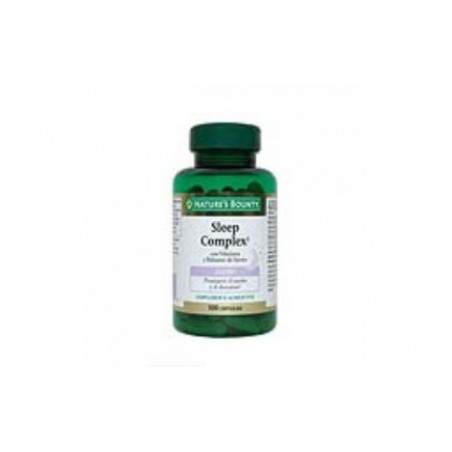 Comprar sleep complex con valeriana y balsamo limon 100cap.