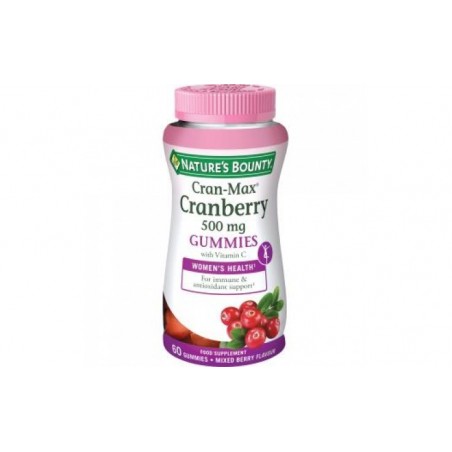 Comprar gummies arandano rojo cran-max 60gominolas.