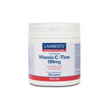 Comprar vitamina c 500mg. time lib. sostenida 250 comp.