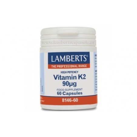 Comprar vitamina k2 90μg 60cap.