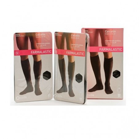 Comprar calcetín comp normal negro t - med al mejor precio en Farmacia4Estaciones, tu farmacia online Comprar calcetín comp normal negro t - med