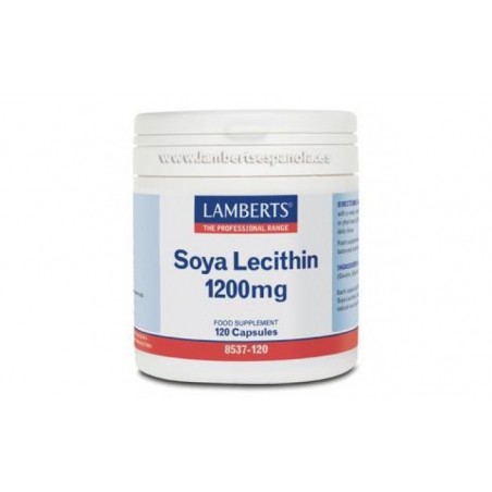 Comprar LECITINA DE SOJA 1200 mg. 120 cap.