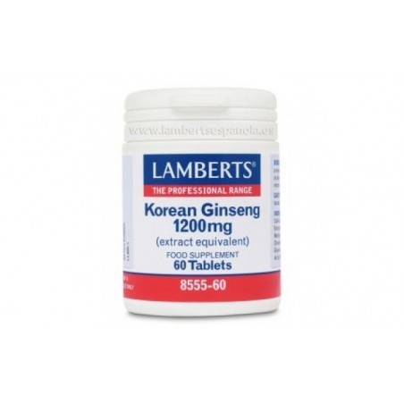 Comprar ginseng coreano 1200mg. 60cap.
