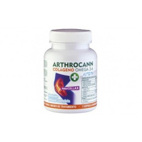Comprar ARTHROCANN colageno omega 3-6 60comp. al mejor precio en Farmacia4Estaciones, tu farmacia online Comprar ARTHROCANN colageno omega 3-6 60comp.