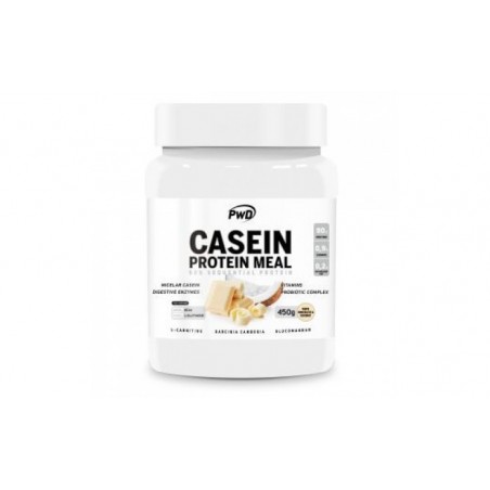 Comprar casein protein meal chocolate blanco con coco 450g.