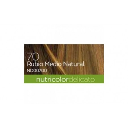Comprar tinte rubio medio natural 140ml. 7.0 delicato