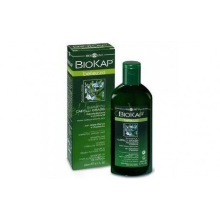 Comprar biokap champu cabello graso 200ml. al mejor precio en Farmacia4Estaciones, tu farmacia online Comprar biokap champu cabello graso 200ml.