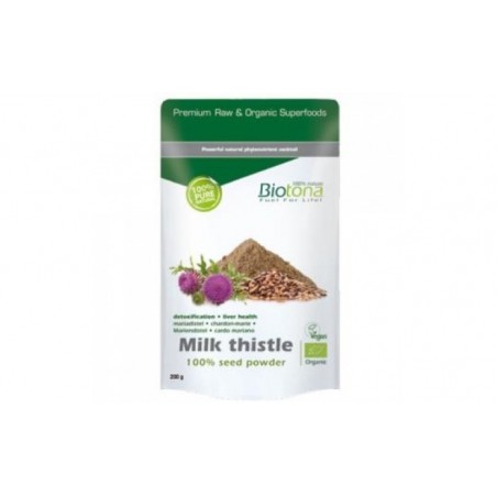 Comprar milk thistle seed powder cardo mariano 200gr. bio