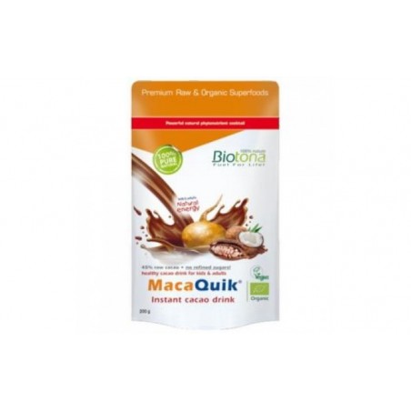 Comprar macaquik instant cacao drink 200gr. bio