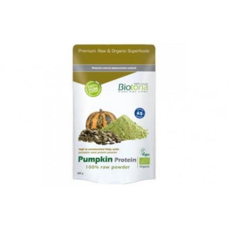 Comprar pumpkin protein raw proteina de calabaza 300gr bio.