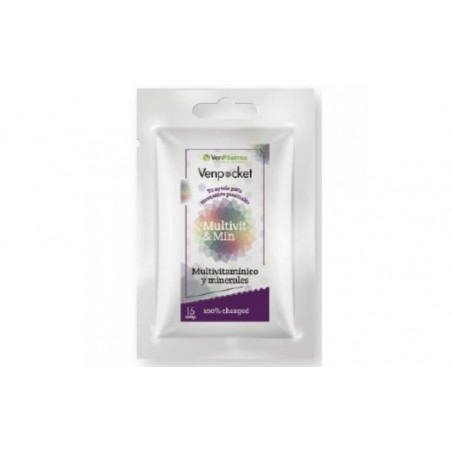 Comprar venpocket multivitaminas y minerales 15comp.