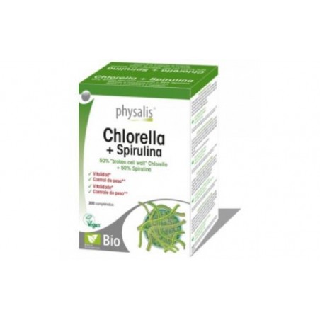 Comprar chlorella spirulina bio 200comp.