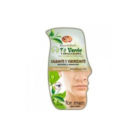 Comprar mascarilla hombre te verde y arcilla pack 24x10ml.