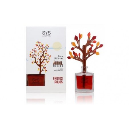 Comprar ambientador sys difusor arbol frutos rojos 90ml.