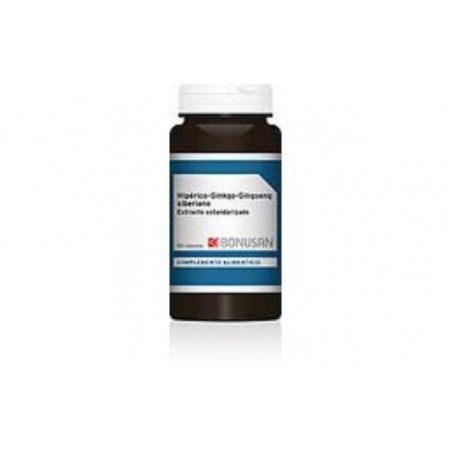 Comprar hiperico-ginkgo-ginseng siberiano extracto 90vcap.