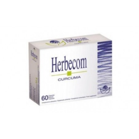 Comprar HERBECOM curcuma 60cap.