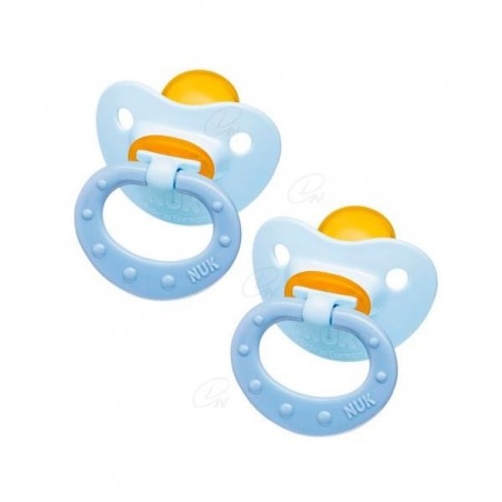 Comprar CHUPETE LÁTEX AZUL 6-18 M 3 UDS al mejor precio en Farmacia4Estaciones, tu farmacia online Comprar CHUPETE LÁTEX AZUL 6-18 M 3 UDS