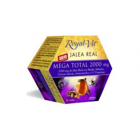 Comprar jalea real royal vit mega total 2000mg. 20amp