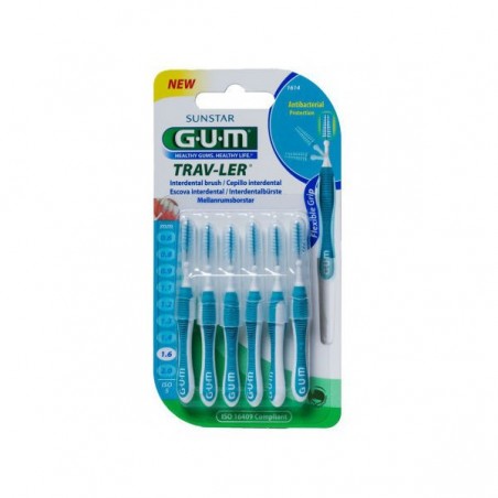 Comprar CEPILLO INTERDENTAL GUM CÓNICO 1.6 MM 6 UDS al mejor precio en Farmacia4Estaciones, tu farmacia online Comprar CEPILLO INTERDENTAL GUM CÓNICO 1.6 MM 6 UDS