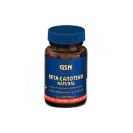 Comprar betacaroteno natural 50comp. al mejor precio en Farmacia4Estaciones, tu farmacia online Comprar betacaroteno natural 50comp.