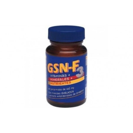 Comprar gsn-f3 vit. y min. nutrientes 60comp. 463 mg.