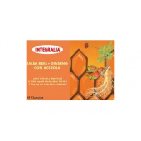 Comprar jalea real ginseng con acerola 45cap.