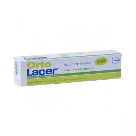 Comprar GEL DENTÍFRICO LIMA FRESCA ORTOLACER 75 ML al mejor precio en Farmacia4Estaciones, tu farmacia online Comprar GEL DENTÍFRICO LIMA FRESCA ORTOLACER 75 ML