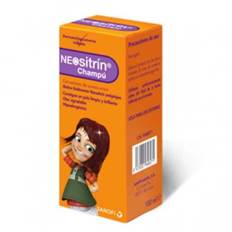 Comprar NEOSITRIN CHAMPÚ LIMPIEZA DIMETICONAS 100 ML al mejor precio en Farmacia4Estaciones, tu farmacia online Comprar NEOSITRIN CHAMPÚ LIMPIEZA DIMETICONAS 100 ML