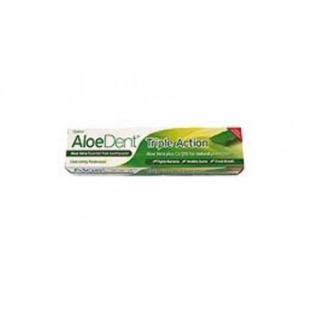 Comprar aloedent aloe vera triple accion dentifrico 100ml.