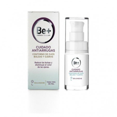Comprar BE+ CUIDADO ANTIARRUGAS CONTORNO DE OJOS BOLSAS Y OJERAS 15 ML al mejor precio en Farmacia4Estaciones, tu farmacia online Comprar BE+ CUIDADO ANTIARRUGAS CONTORNO DE OJOS BOLSAS Y OJERAS 15 ML