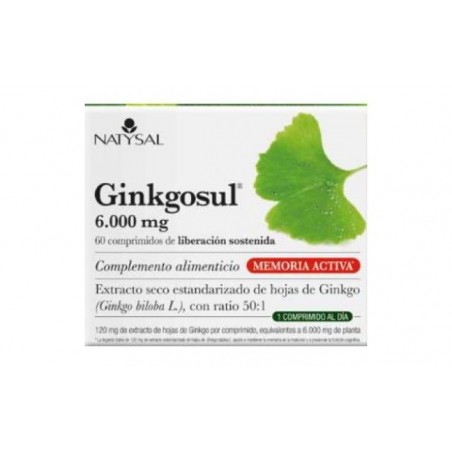 Comprar ginkgosul (trastornos circulatorios) 60comp.