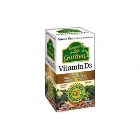 Comprar garden source of life vitamina d3 60cap.