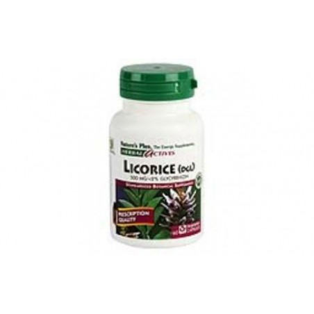 Comprar licorice (dgl) regaliz500mg. 60cap. herbal actives