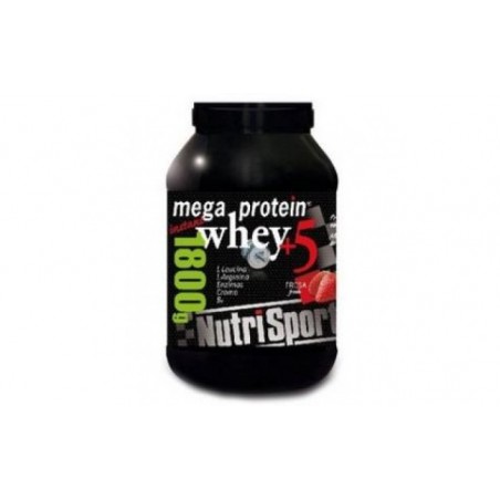 Comprar mega protein 5 whey fresa 1,8kg.