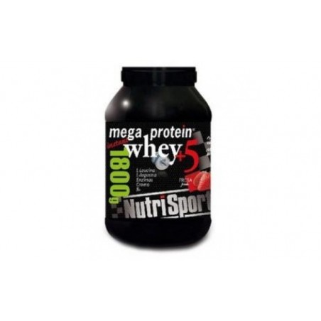 Comprar mega protein 5 whey fresa 900gr.